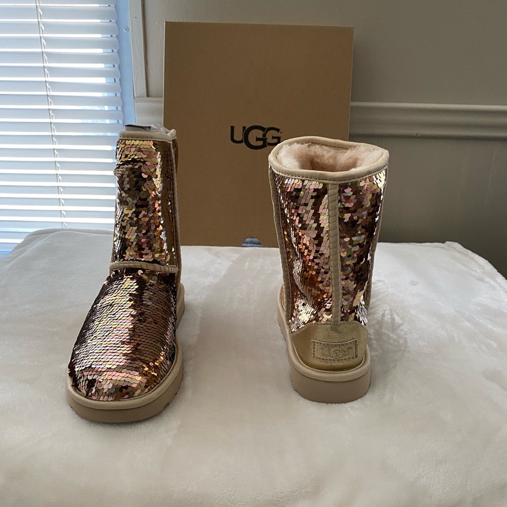 UGG Sequin Classic Short Boots